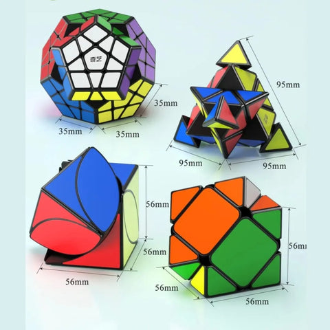 Set Cubo Rubik Engranaje piramide 527