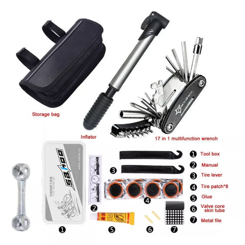 Kit Reparacion Y Despinche De Bicicletas