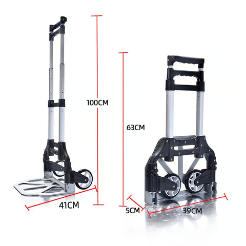 Carreta plegable de carga 75 Kg