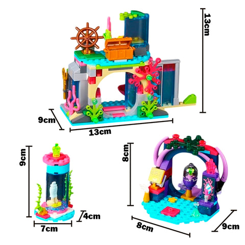 Kit Princesa sirena 222 Piezas