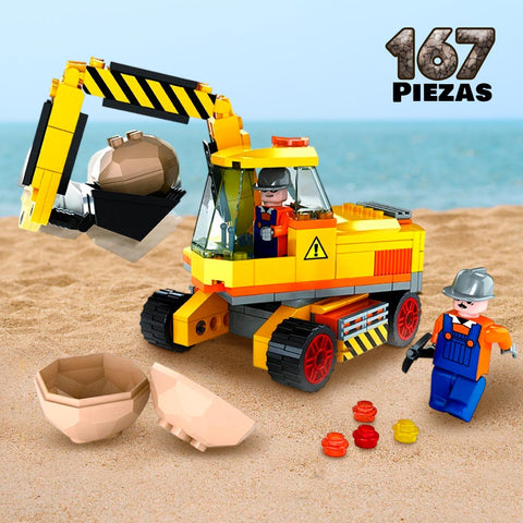 Excavadora Armable 167 Piezas MG22502