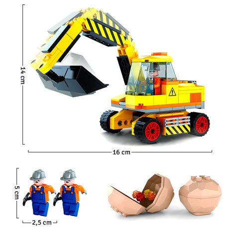Excavadora Armable 167 Piezas MG22502
