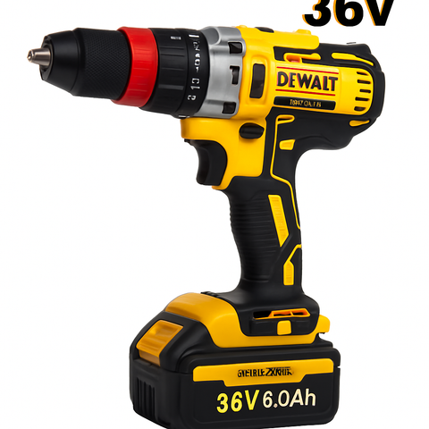 taladro 36v de media tipo dewalt
